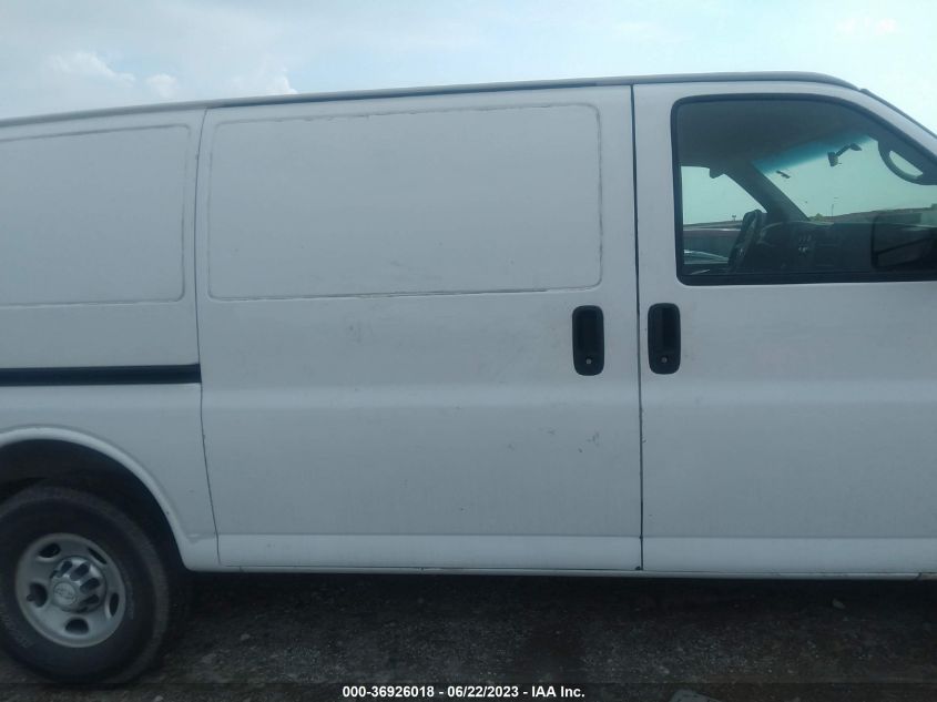 2014 CHEVROLET EXPRESS CARGO VAN - 1GCWGFCA0E1168428