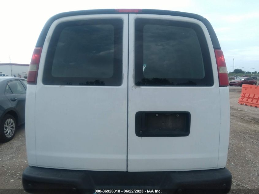 2014 CHEVROLET EXPRESS CARGO VAN - 1GCWGFCA0E1168428