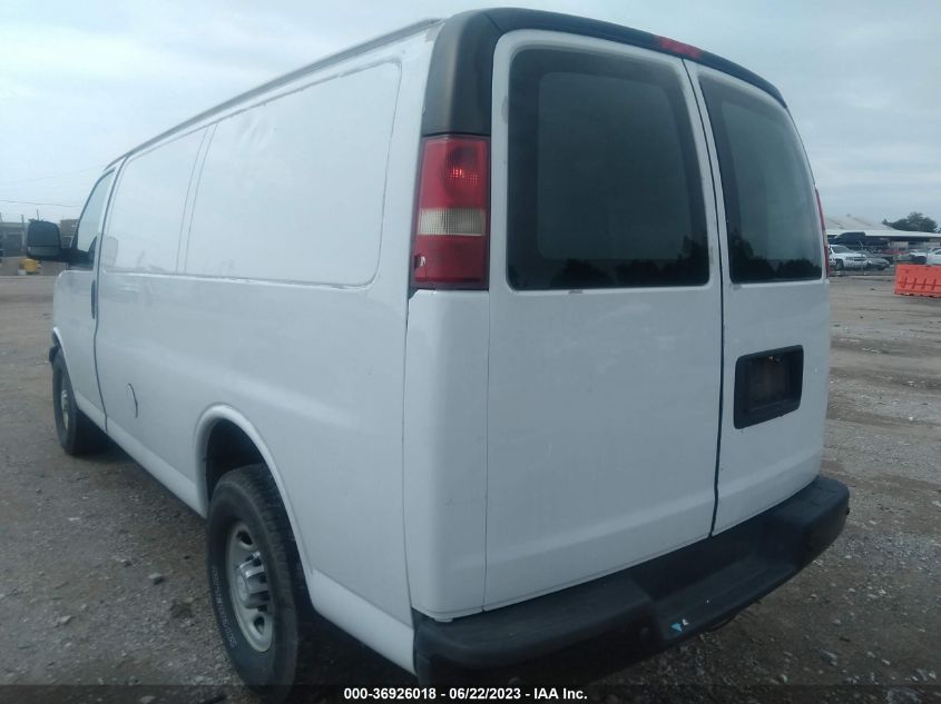 2014 CHEVROLET EXPRESS CARGO VAN - 1GCWGFCA0E1168428