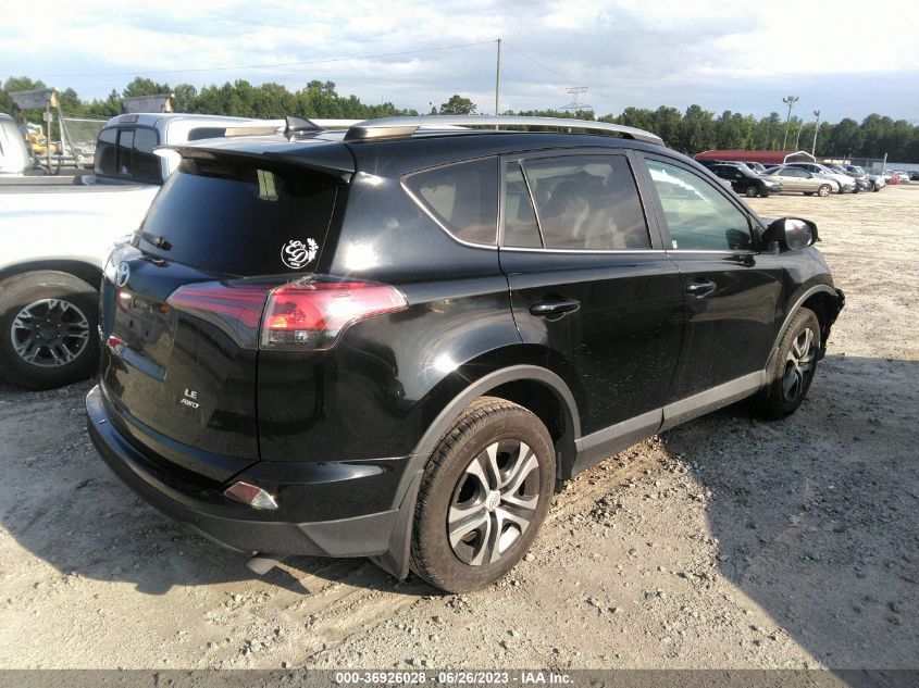 2018 TOYOTA RAV4 LE - 2T3BFREV6JW853080