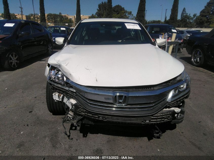 2016 HONDA ACCORD SEDAN SPORT - 1HGCR2F60GA087480
