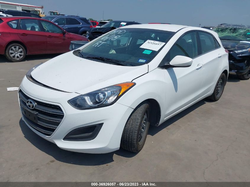 2016 HYUNDAI ELANTRA GT - KMHD35LH7GU332961