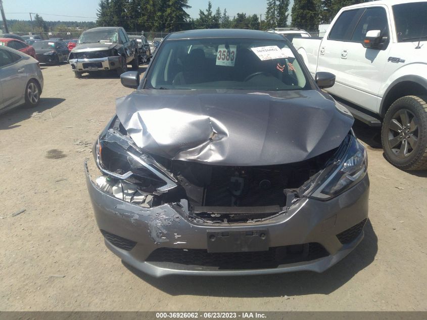 2019 NISSAN SENTRA S - 3N1AB7APXKY376476