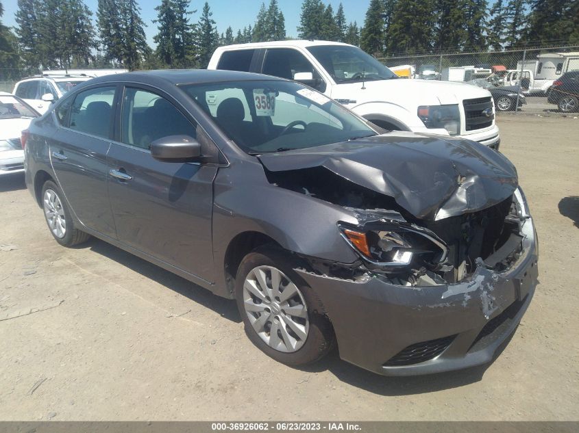 2019 NISSAN SENTRA S - 3N1AB7APXKY376476