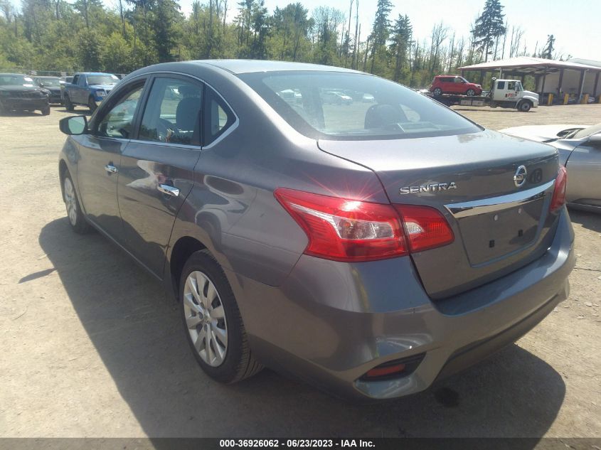 2019 NISSAN SENTRA S - 3N1AB7APXKY376476