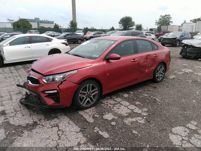 VIN 3KPF34AD8KE017245 2019 KIA FORTE S