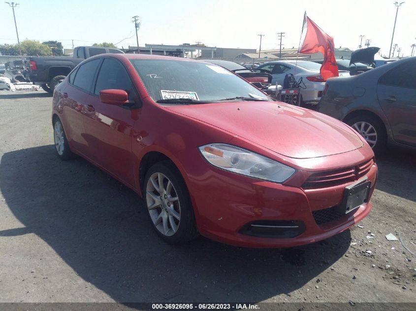 2013 DODGE DART SXT - 1C3CDFBAXDD206181