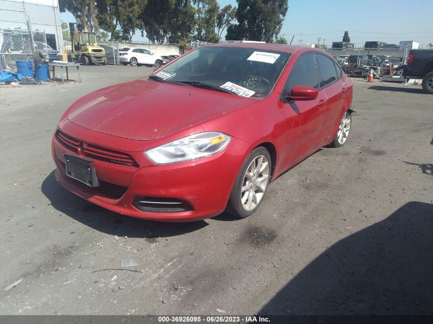 2013 DODGE DART SXT - 1C3CDFBAXDD206181