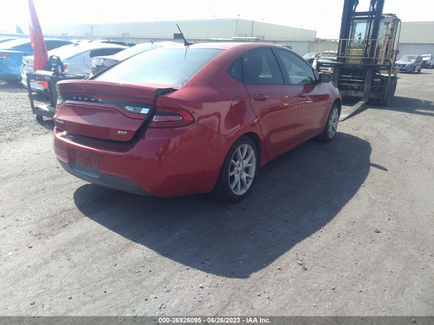 2013 DODGE DART SXT - 1C3CDFBAXDD206181