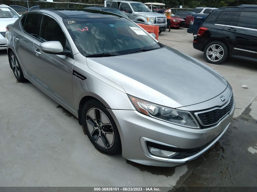 2013 KIA OPTIMA HYBRID EX - KNAGM4AD6D5049897