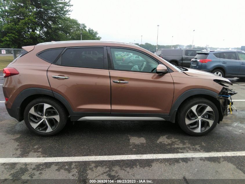 2017 HYUNDAI TUCSON LIMITED - KM8J3CA25HU357106