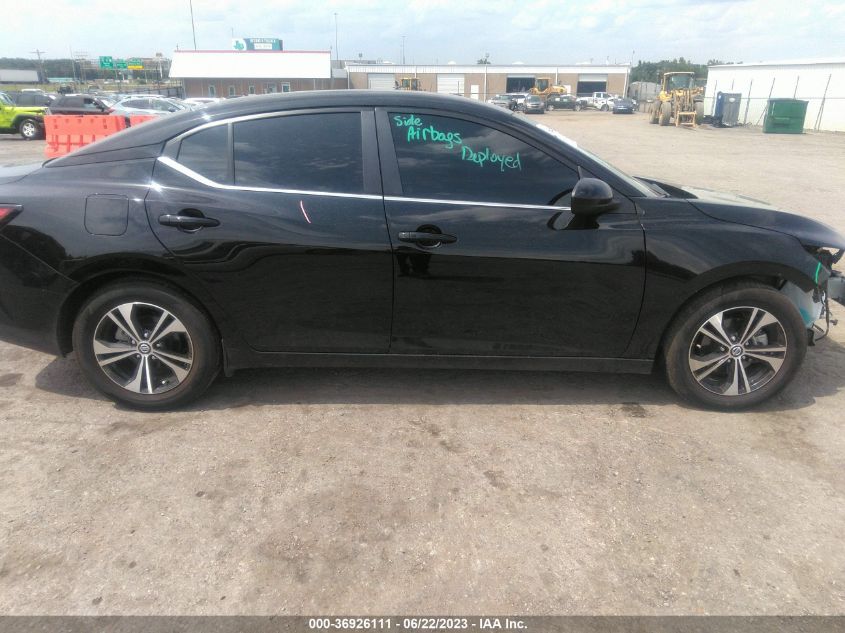 2022 NISSAN SENTRA SV - 3N1AB8CVXNY310743