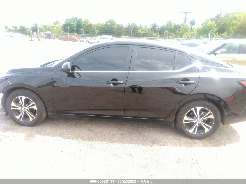 2022 NISSAN SENTRA SV - 3N1AB8CVXNY310743