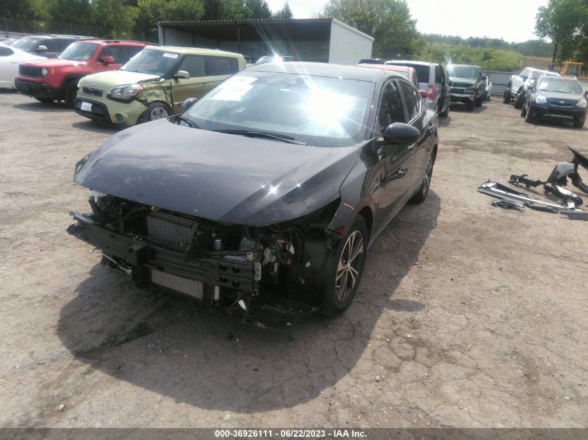 2022 NISSAN SENTRA SV - 3N1AB8CVXNY310743