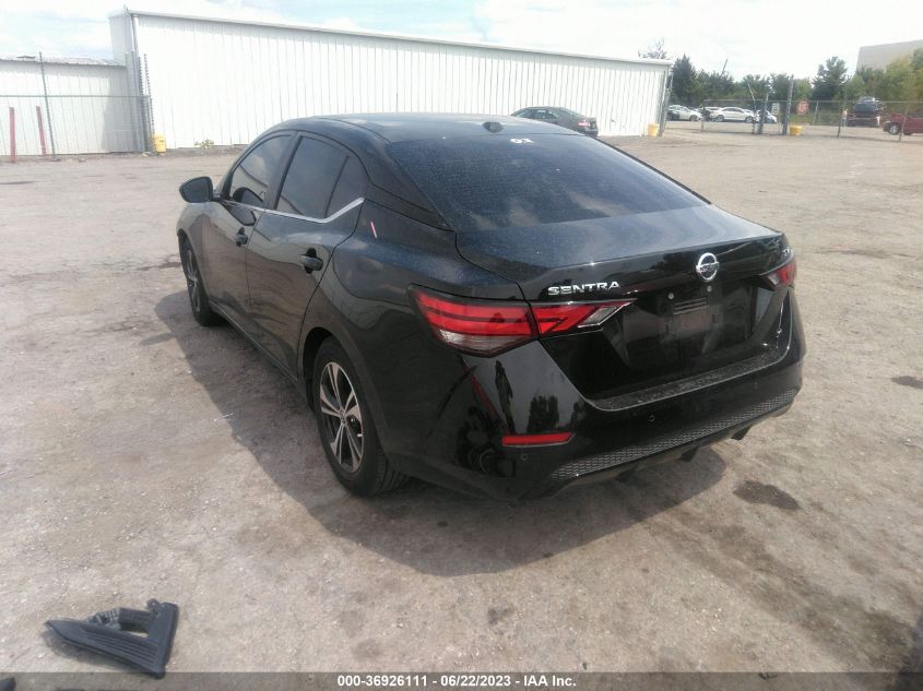 2022 NISSAN SENTRA SV - 3N1AB8CVXNY310743