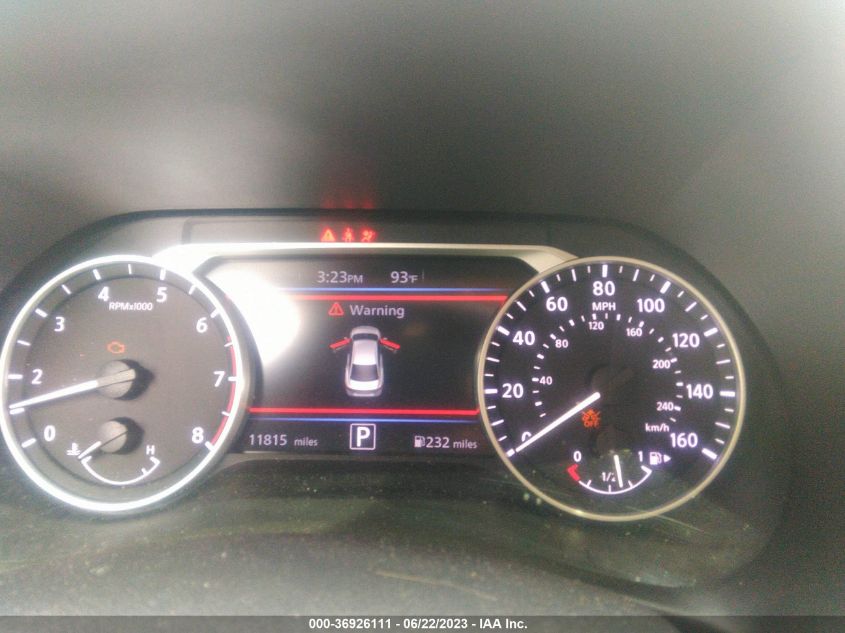 2022 NISSAN SENTRA SV - 3N1AB8CVXNY310743