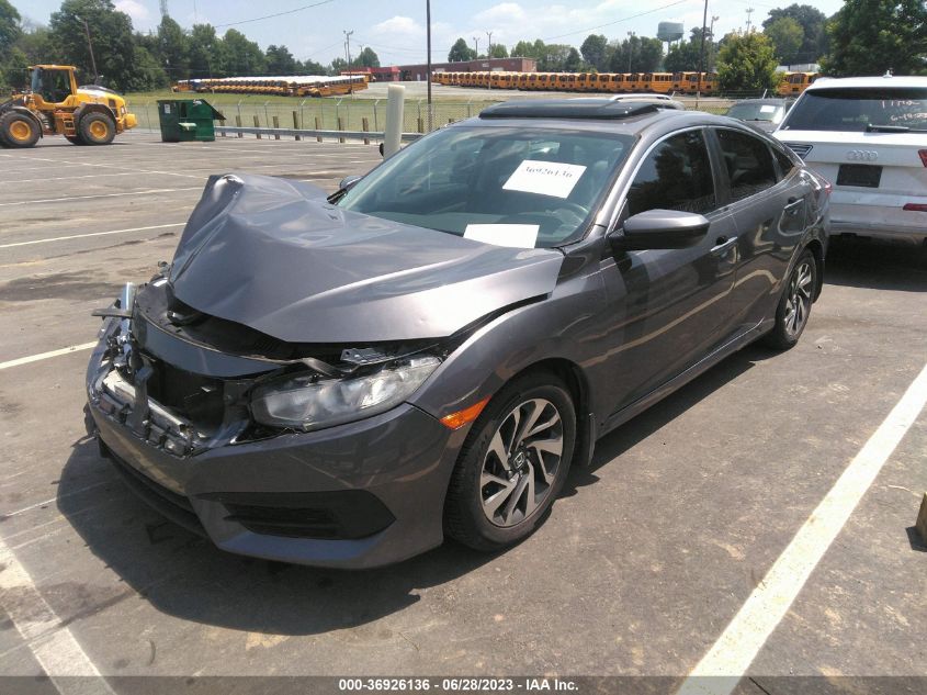2017 HONDA CIVIC SEDAN EX - 2HGFC2F79HH504637