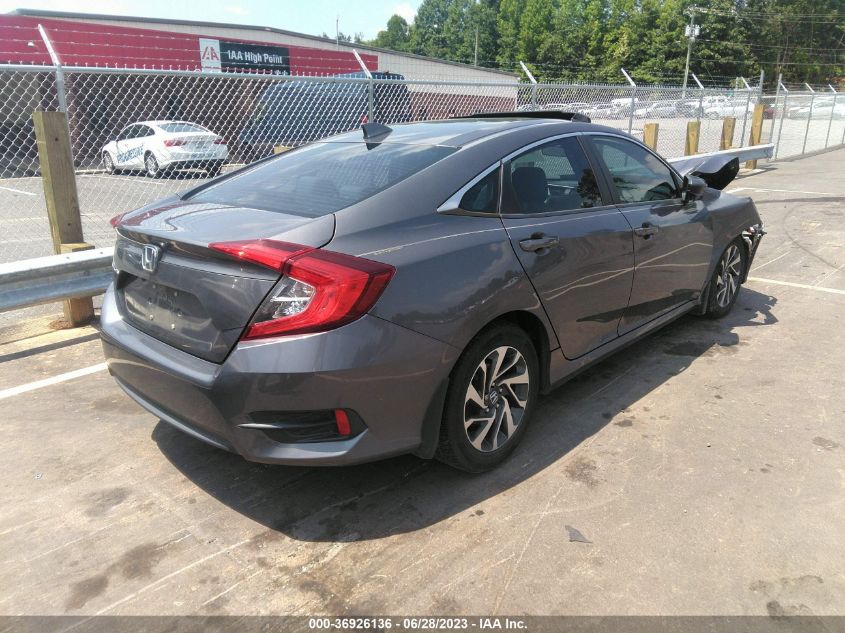 2017 HONDA CIVIC SEDAN EX - 2HGFC2F79HH504637