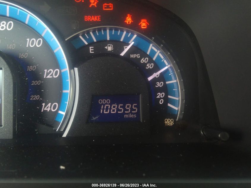 2013 TOYOTA CAMRY HYBRID LE/XLE - 4T1BD1FK6DU072374