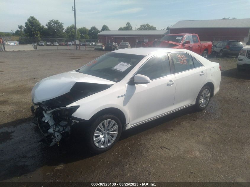 2013 TOYOTA CAMRY HYBRID LE/XLE - 4T1BD1FK6DU072374