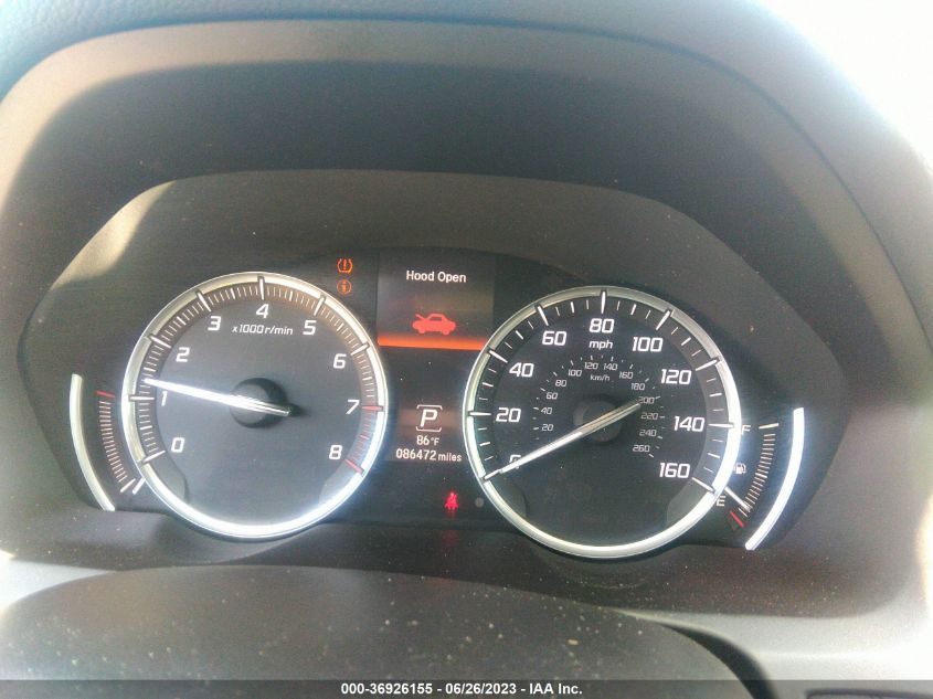 2016 ACURA TLX TECH - 19UUB1F50GA012823