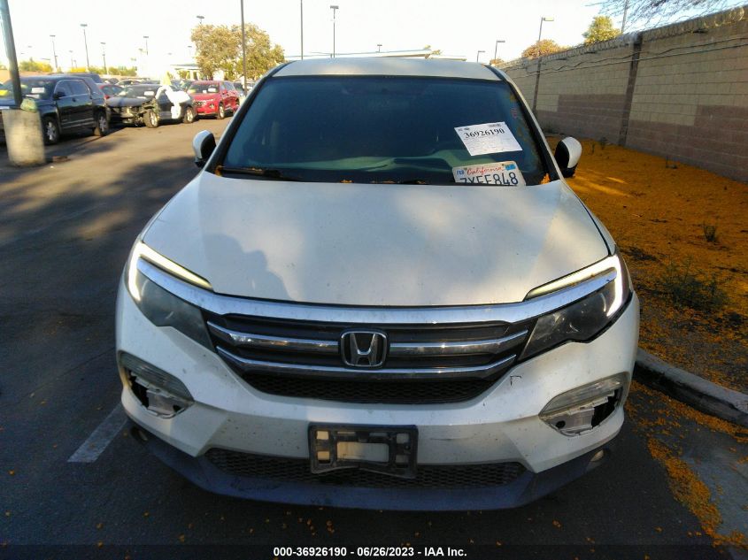 2017 HONDA PILOT EX - 5FNYF5H38HB006493