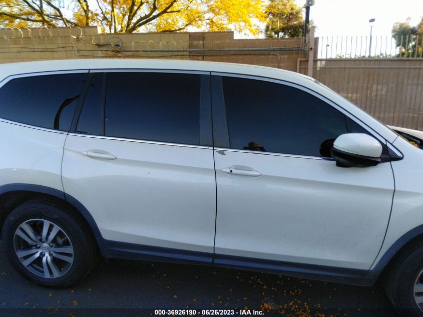 2017 HONDA PILOT EX - 5FNYF5H38HB006493