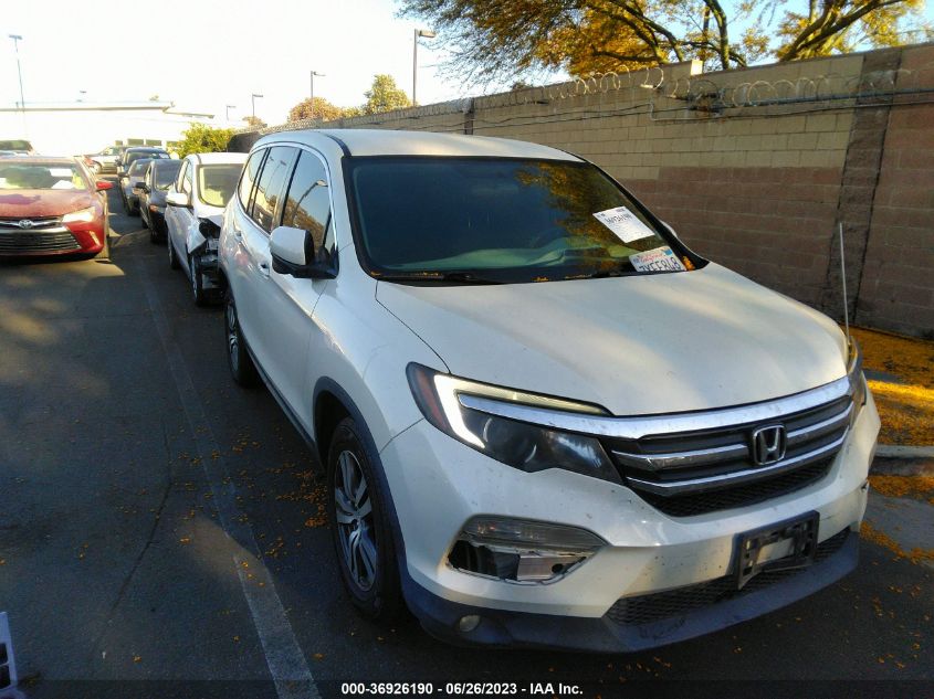 2017 HONDA PILOT EX - 5FNYF5H38HB006493