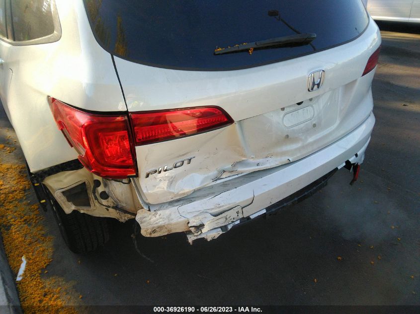 2017 HONDA PILOT EX - 5FNYF5H38HB006493