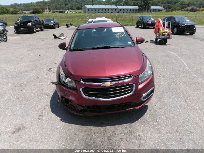 2015 CHEVROLET CRUZE LT - 1G1PC5SB6F7199727