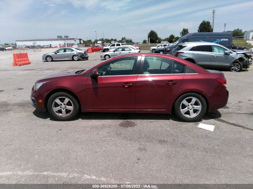 2015 CHEVROLET CRUZE LT - 1G1PC5SB6F7199727