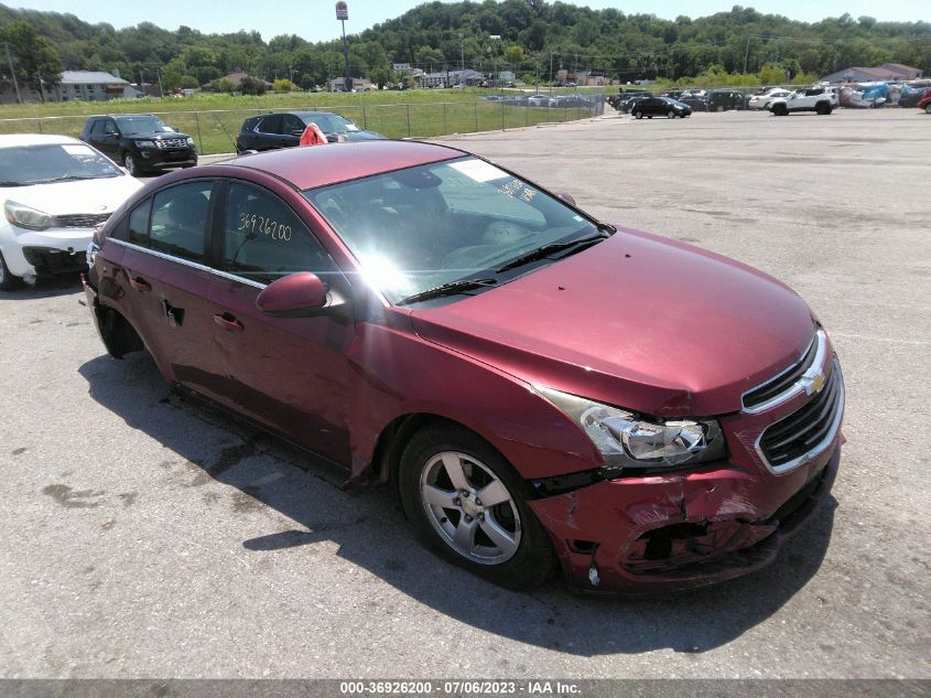 2015 CHEVROLET CRUZE LT - 1G1PC5SB6F7199727