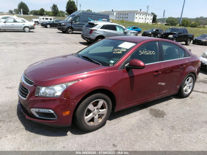 2015 CHEVROLET CRUZE LT - 1G1PC5SB6F7199727