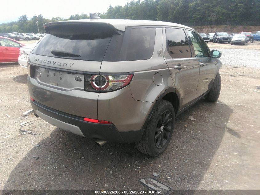 2017 LAND ROVER DISCOVERY SPORT HSE - SALCR2BG1HH689335