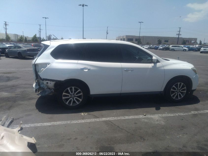 2014 NISSAN PATHFINDER S - 5N1AR2MN3EC705789