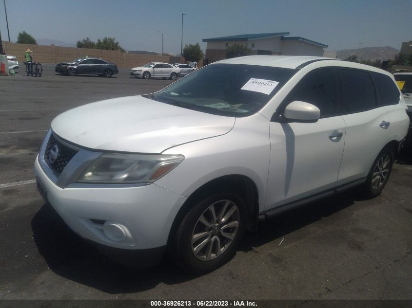 2014 NISSAN PATHFINDER S - 5N1AR2MN3EC705789