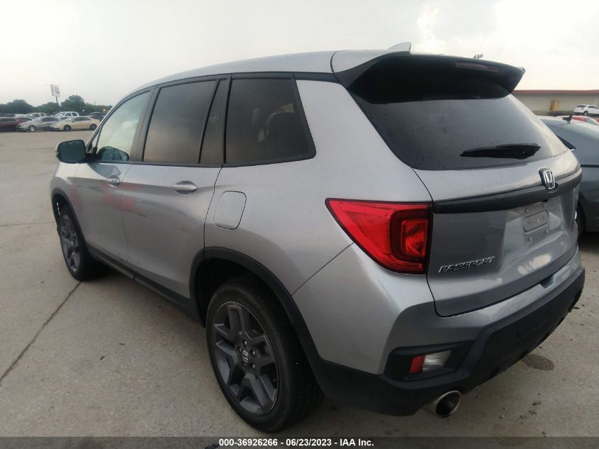 2022 HONDA PASSPORT EX-L - 5FNYF8H53NB012586