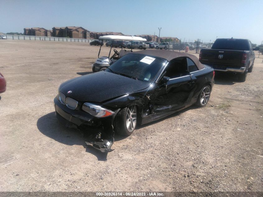 2013 BMW 1 SERIES 128I WBAUL7C56DVU09568
