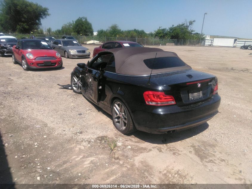 2013 BMW 1 SERIES 128I WBAUL7C56DVU09568