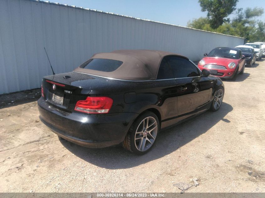 2013 BMW 1 SERIES 128I WBAUL7C56DVU09568