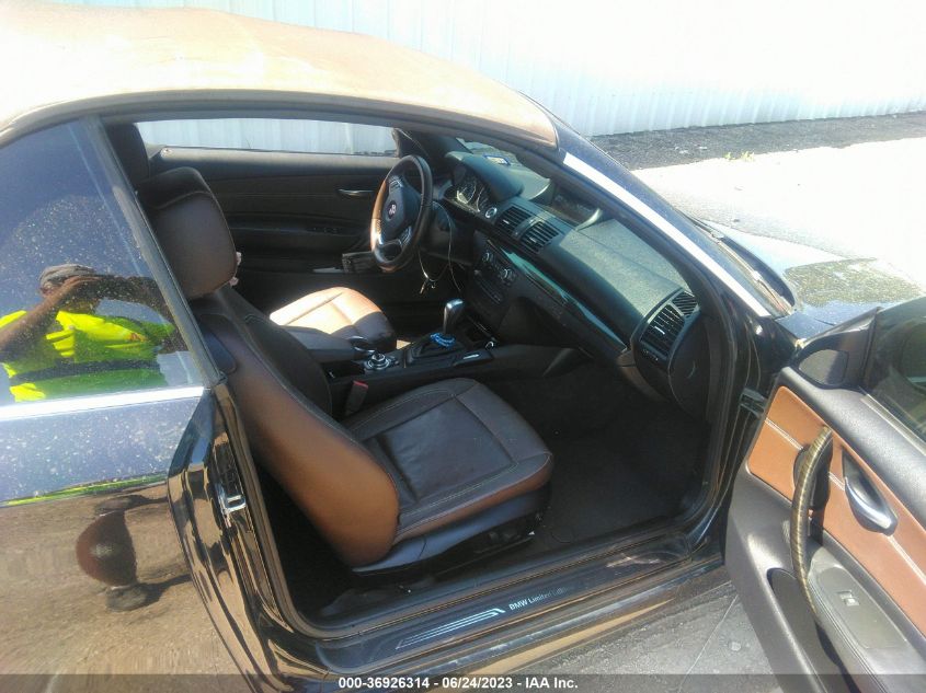 2013 BMW 1 SERIES 128I WBAUL7C56DVU09568