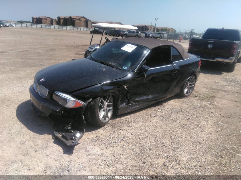 2013 BMW 1 SERIES 128I WBAUL7C56DVU09568