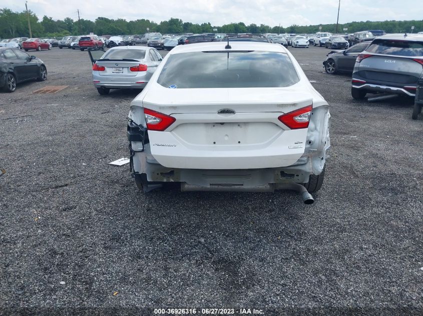 2013 FORD FUSION SE - 3FA6P0HR2DR260792