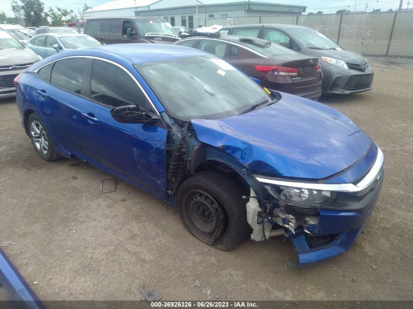 2018 HONDA CIVIC SEDAN LX - 19XFC2F50JE007572