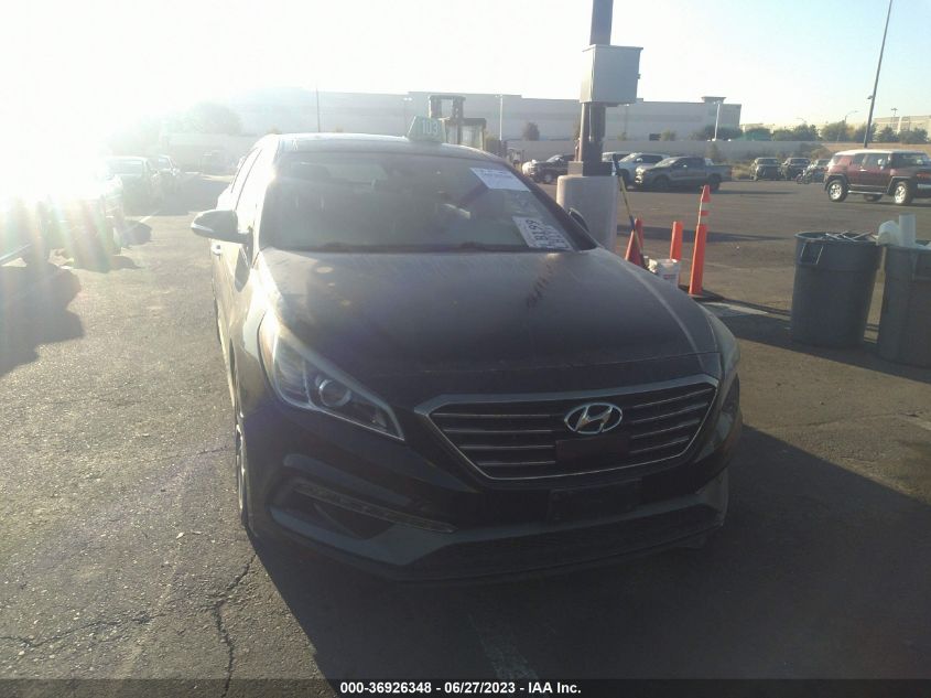 2015 HYUNDAI SONATA 2.0T LIMITED - 5NPE34AB9FH133484