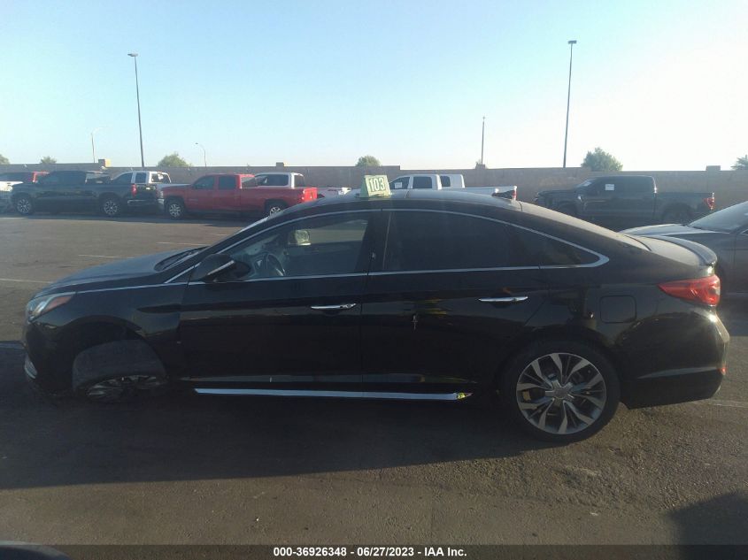 2015 HYUNDAI SONATA 2.0T LIMITED - 5NPE34AB9FH133484