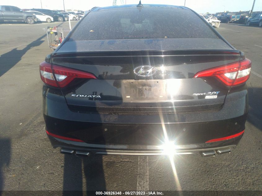 2015 HYUNDAI SONATA 2.0T LIMITED - 5NPE34AB9FH133484