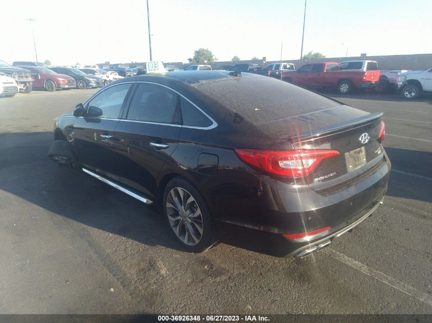 2015 HYUNDAI SONATA 2.0T LIMITED - 5NPE34AB9FH133484