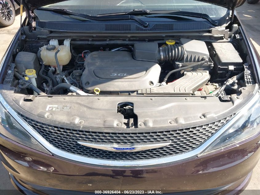 2017 CHRYSLER PACIFICA LX - 2C4RC1CG7HR525555