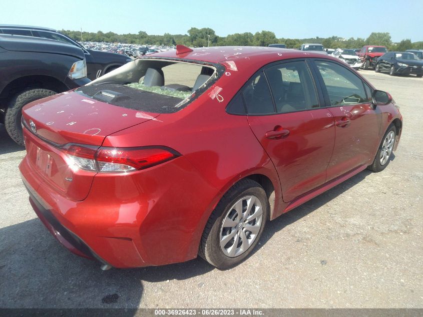 2020 TOYOTA COROLLA LE - JTDEPRAE9LJ088982